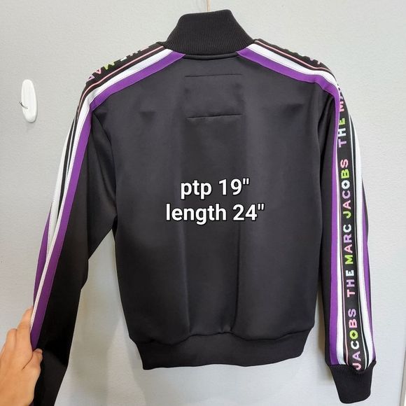 NWT Marc Jacobs track jacket logo - Picture 4 of 6